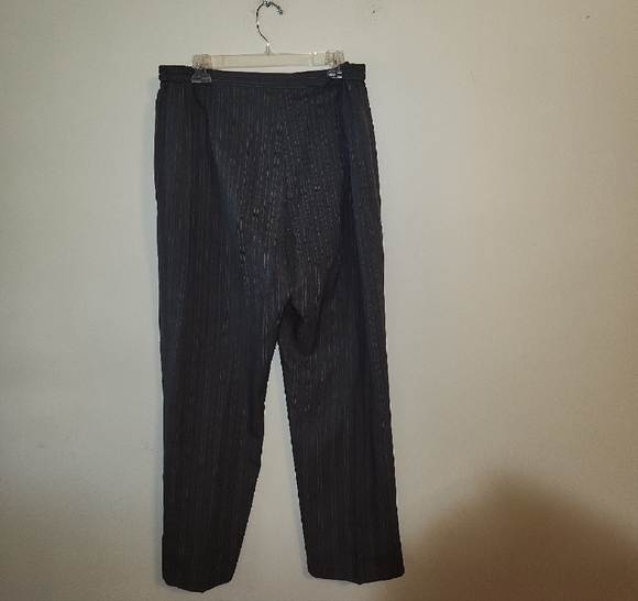 Sag Harbor Gray Pinstripe Dress Pants - Picture 2 of 7